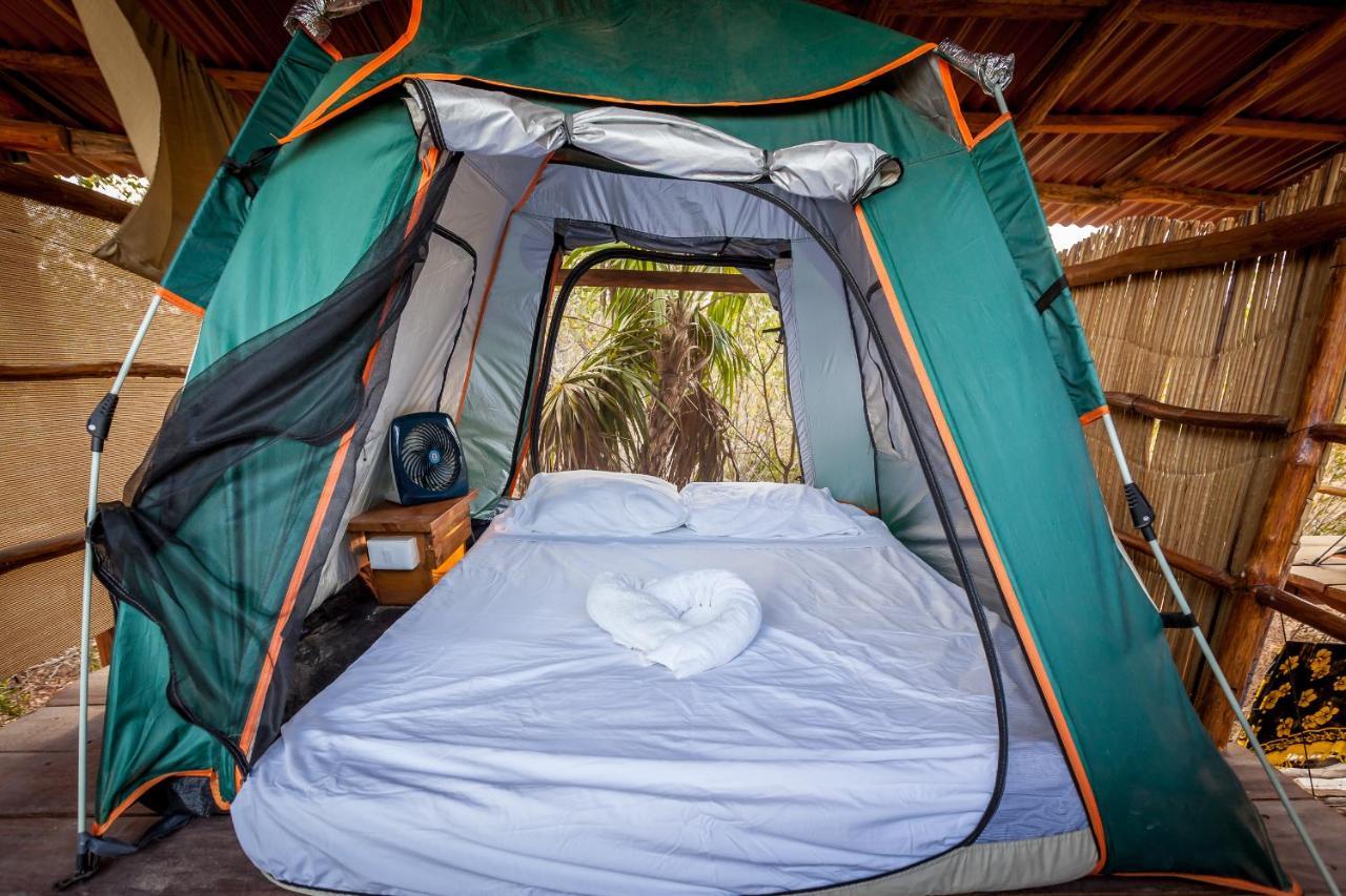 Skycamp Camping Holbox Exterior foto