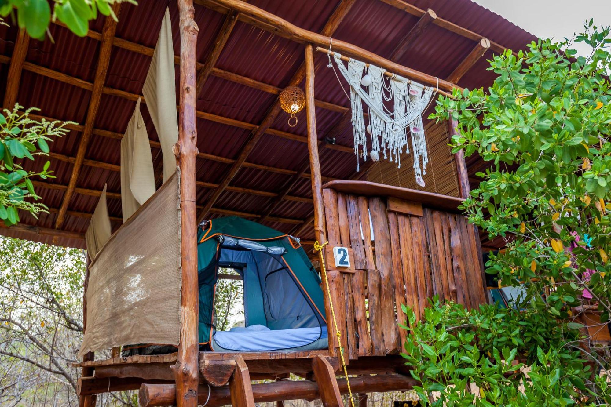 Skycamp Camping Holbox Exterior foto